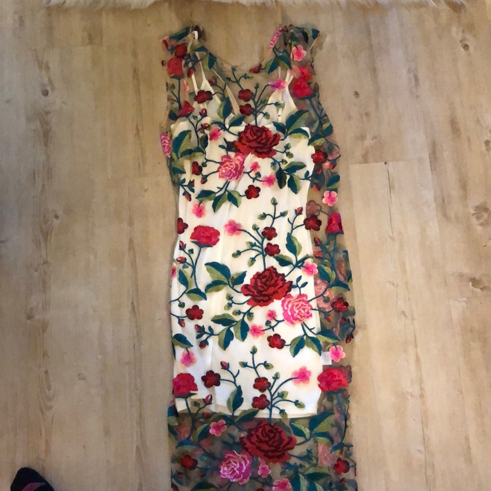 Embroidered dress